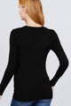 Key Factor V-neck Button Sweater