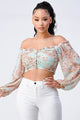 Spring Is Calling Off Shoulder Top For Sale - Ladies Clothing | Saralegui