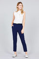 Classic Woven Pants W/belt - Dark Navy