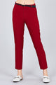 Worthy Vow Woven Slim Belted Pants - Woman Pants For Sale | Saralegui