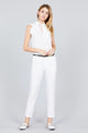 Classic Woven Pants W/belt - Off White