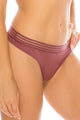 Mesh Lace Thong Panty - Deco Rose - Panties