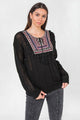 Tribal Promise Waffle Knit Sweater - Ladies Sweaters | Saralegui